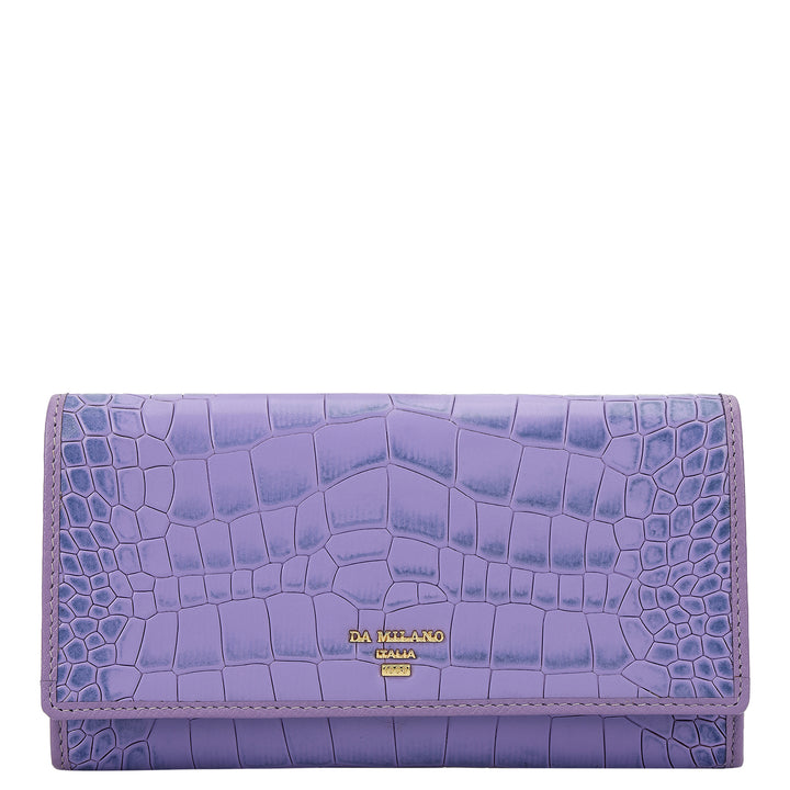 Classic Continental Wallet - Purple Haze