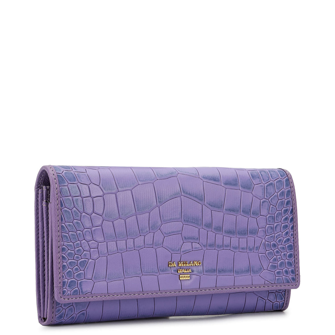 Classic Continental Wallet - Purple Haze