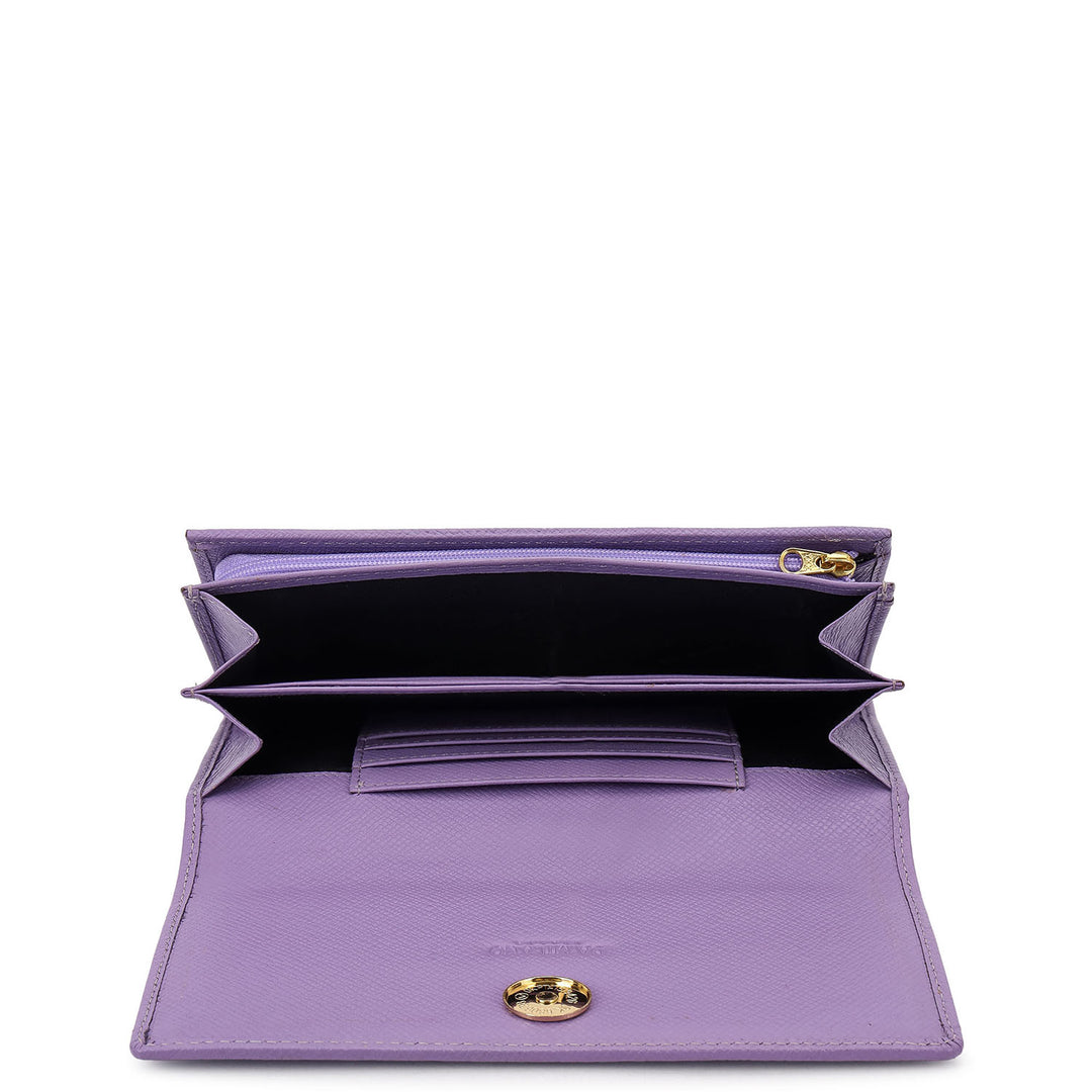 Classic Continental Wallet - Purple Haze