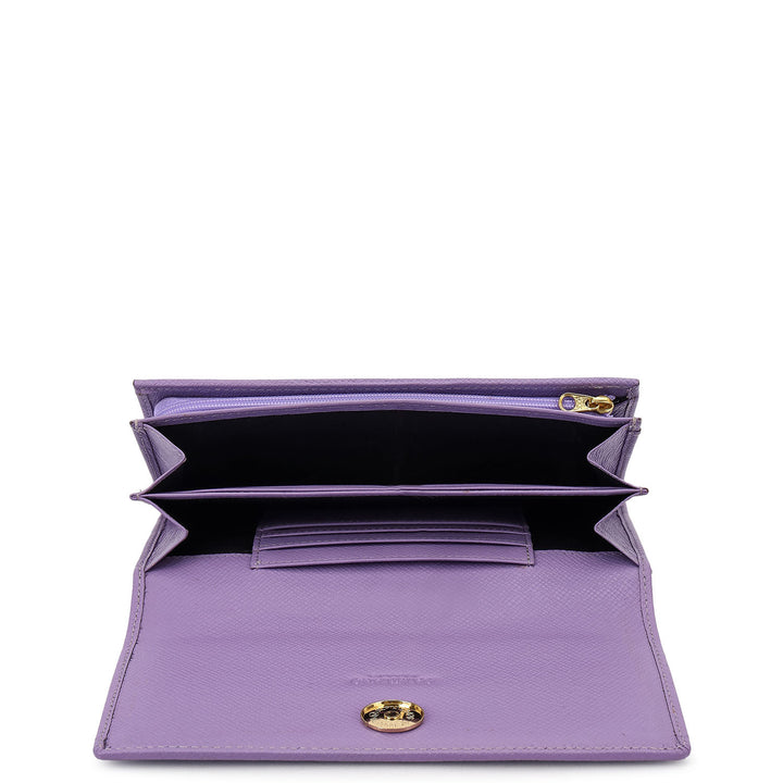 Classic Continental Wallet - Purple Haze