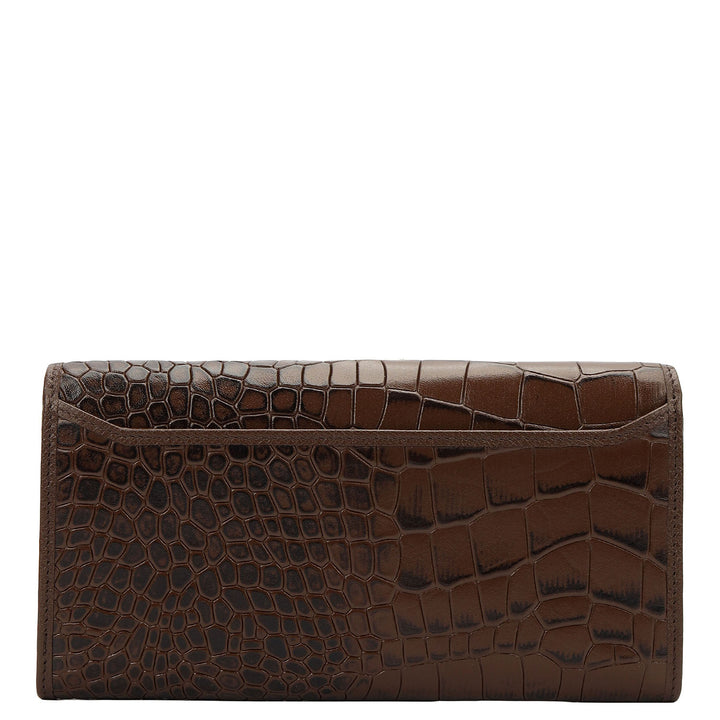 Classic Continental Wallet - Walnut