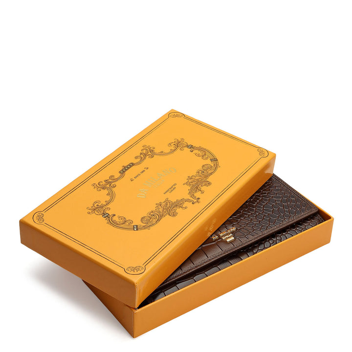 Classic Continental Wallet - Walnut