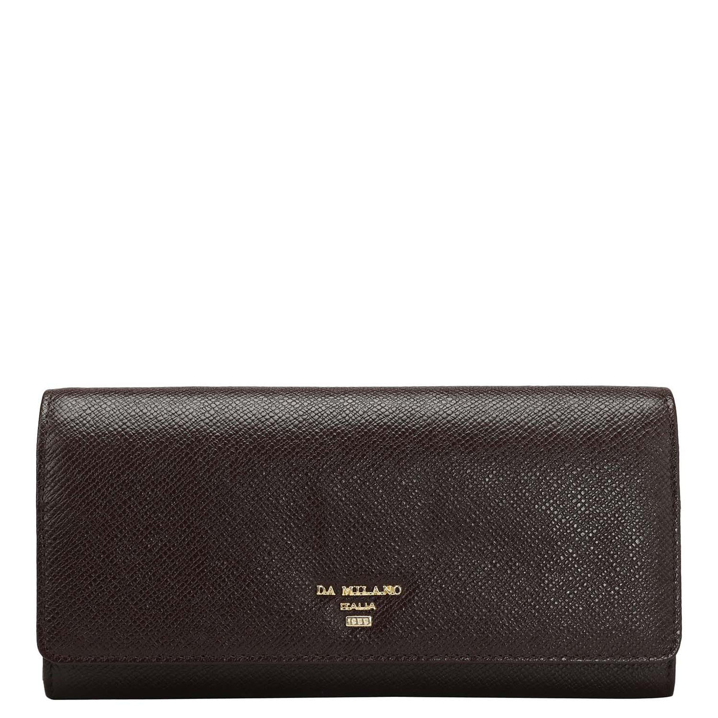 Franzy Leather Ladies Wallet - Chocolate