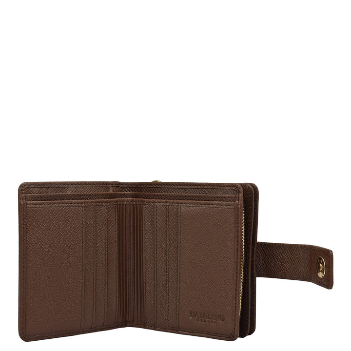 Croco Leather Ladies Wallet - Date