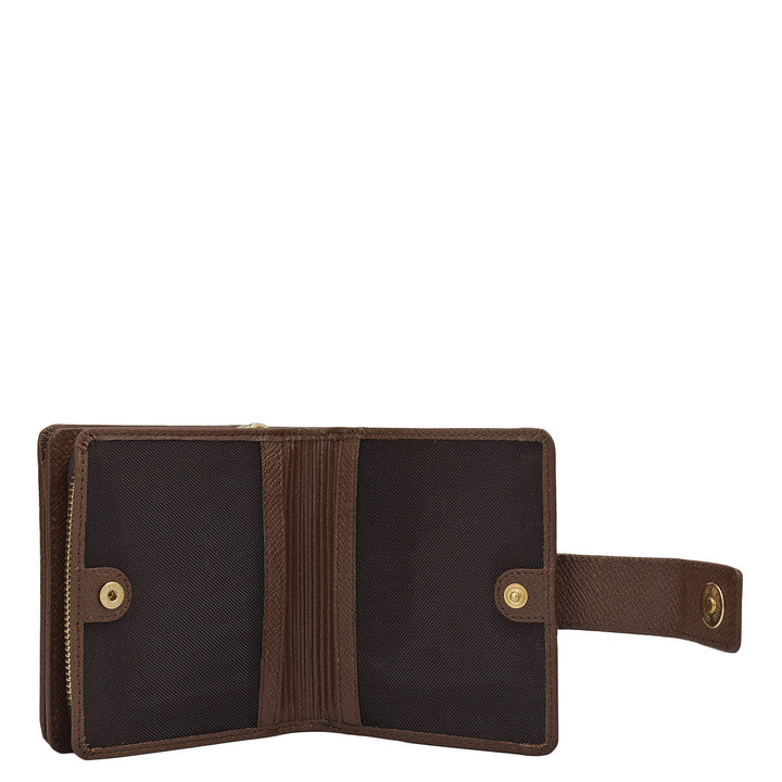 Croco Leather Ladies Wallet - Date