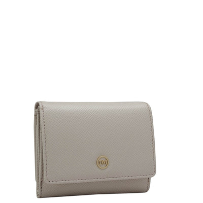 Franzy Leather Ladies Wallet - Cream