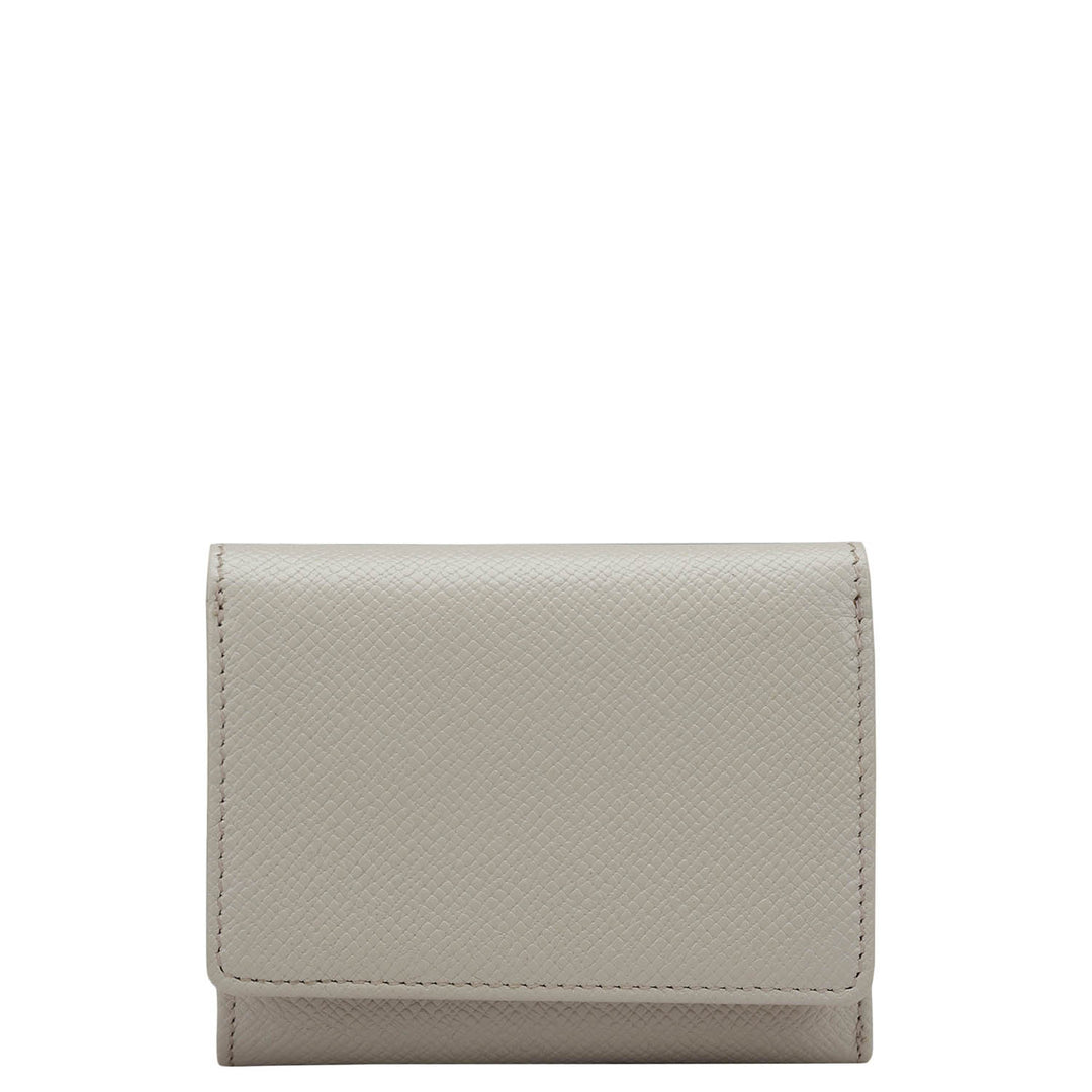 Franzy Leather Ladies Wallet - Cream