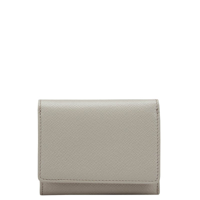 Franzy Leather Ladies Wallet - Cream