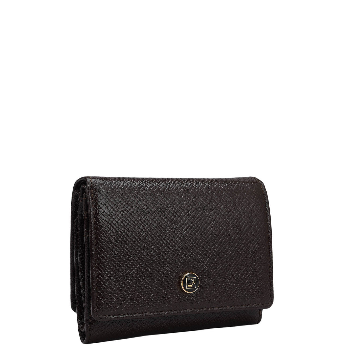 Franzy Leather Ladies Wallet - Chocolate