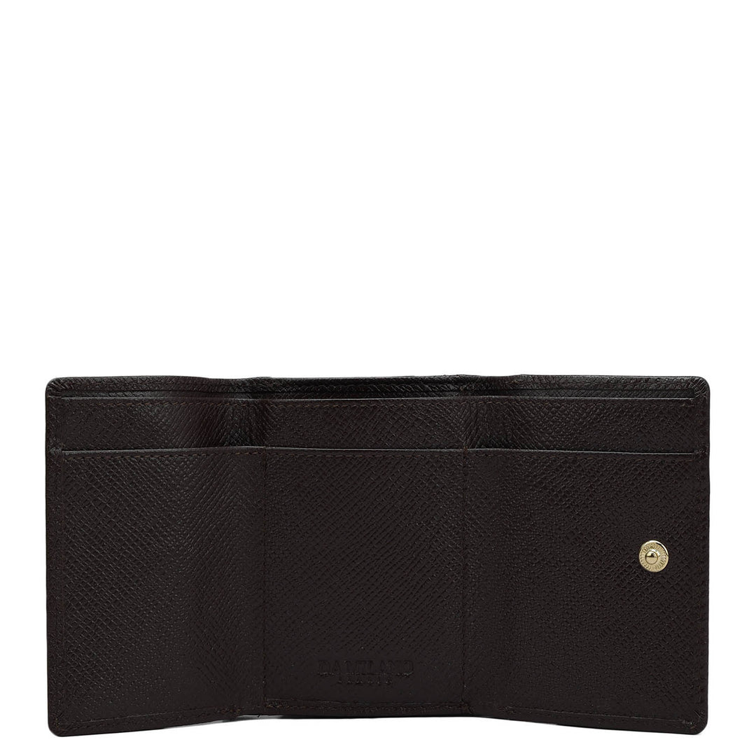 Franzy Leather Ladies Wallet - Chocolate