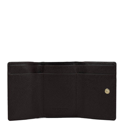 Franzy Leather Ladies Wallet - Chocolate