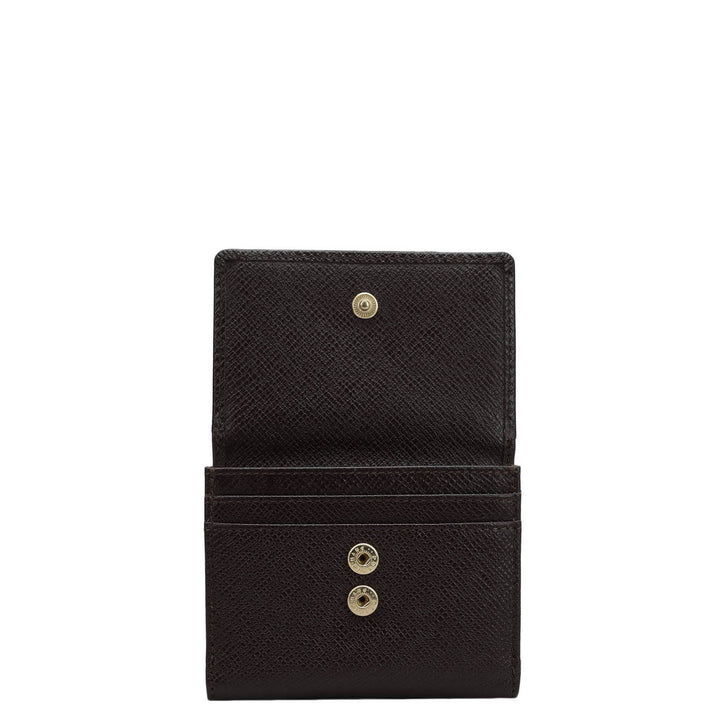 Franzy Leather Ladies Wallet - Chocolate