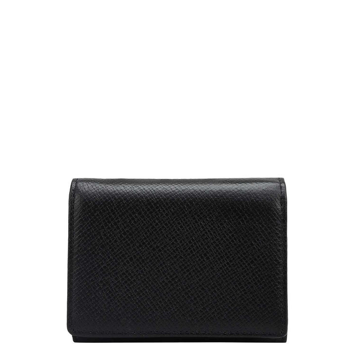 Franzy Leather Ladies Wallet - Black