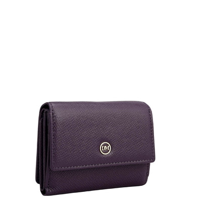 Franzy Leather Ladies Wallet - Grapevine