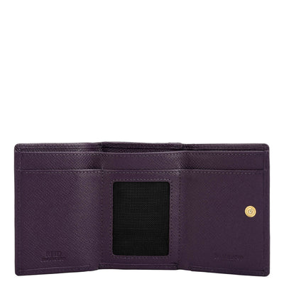 Franzy Leather Ladies Wallet - Grapevine