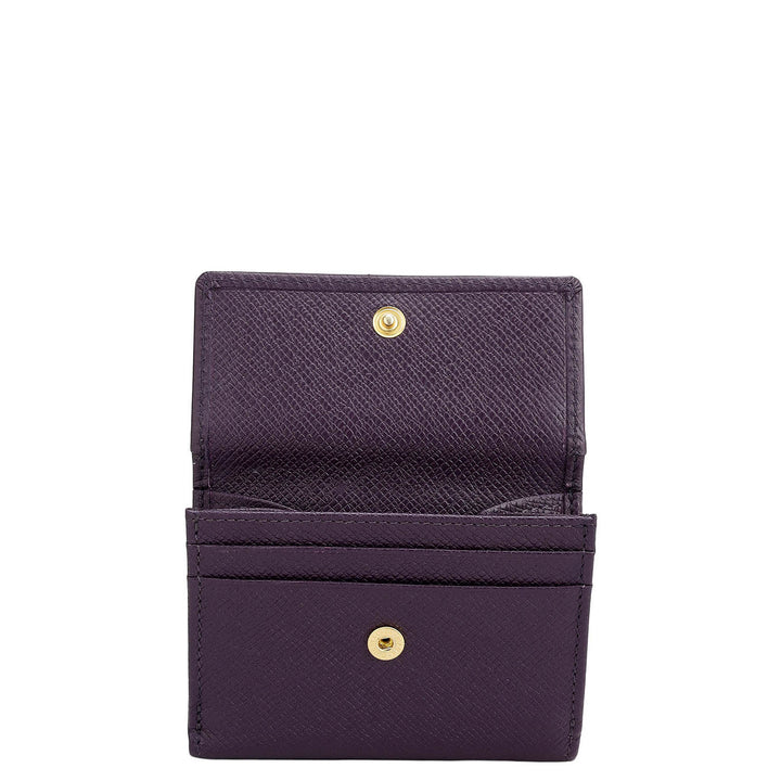Franzy Leather Ladies Wallet - Grapevine
