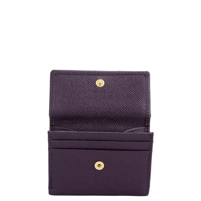 Franzy Leather Ladies Wallet - Grapevine