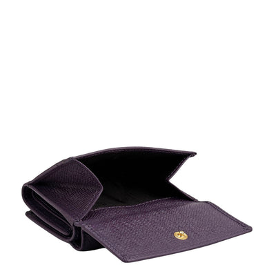 Franzy Leather Ladies Wallet - Grapevine