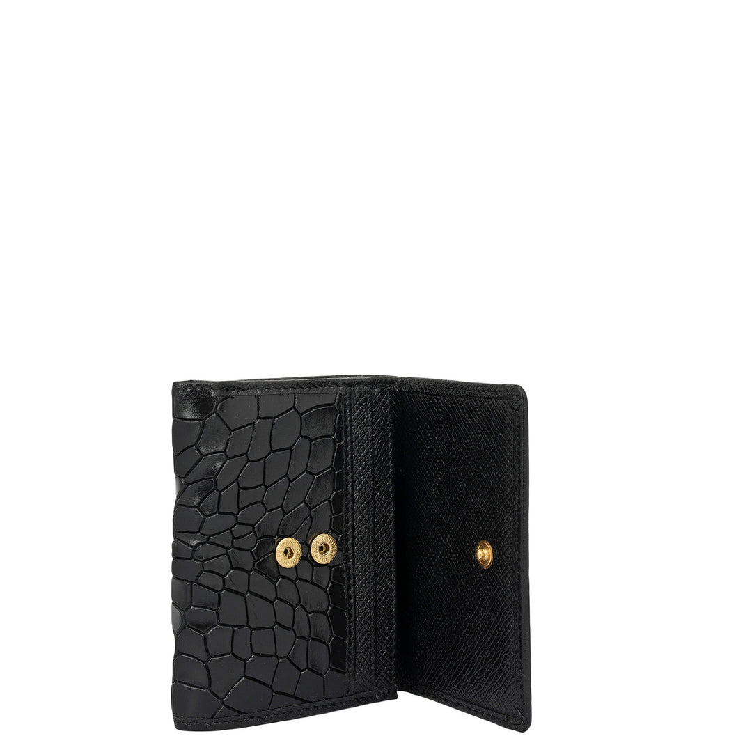 Classic Compact Wallet - Black