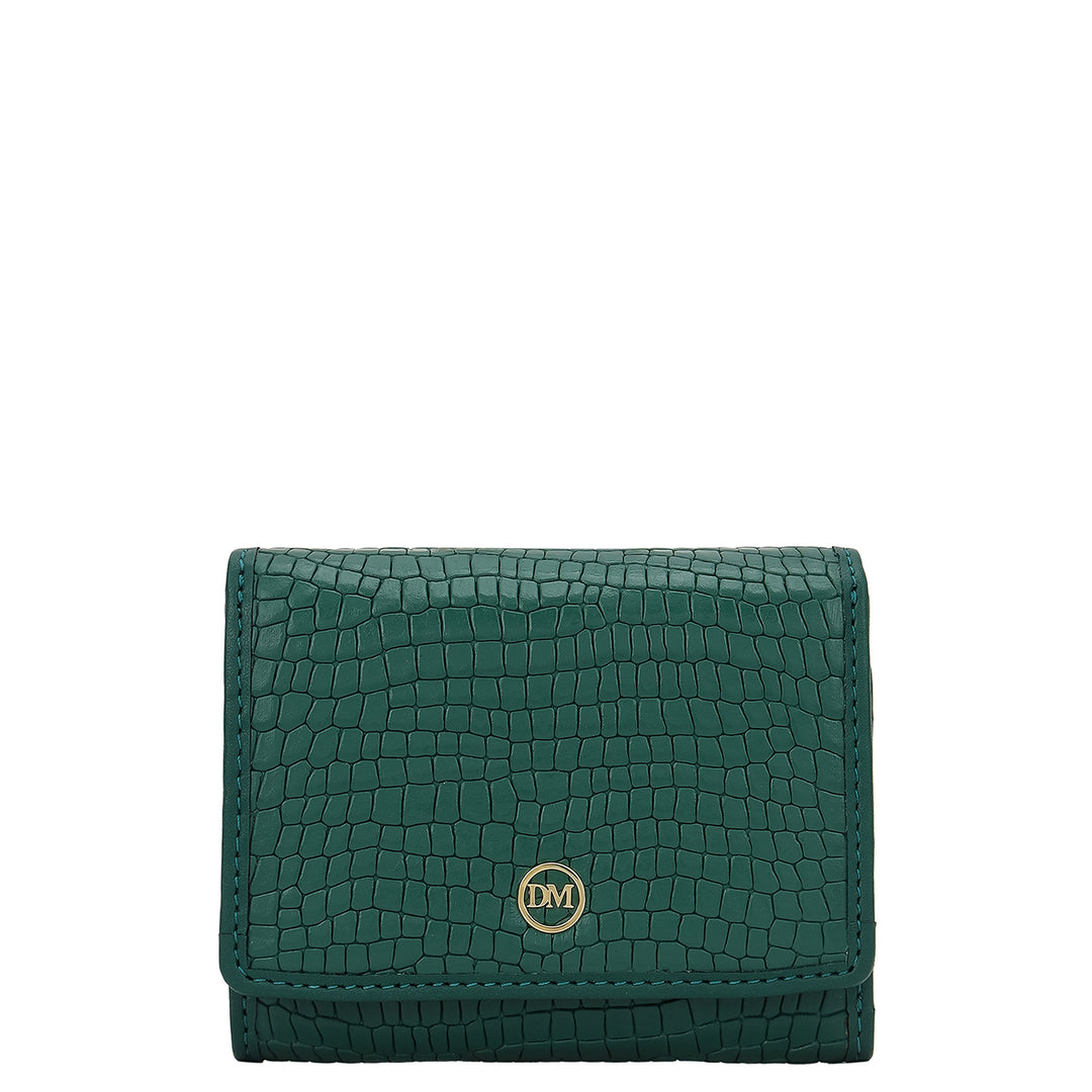 Classic Compact Wallet - Green