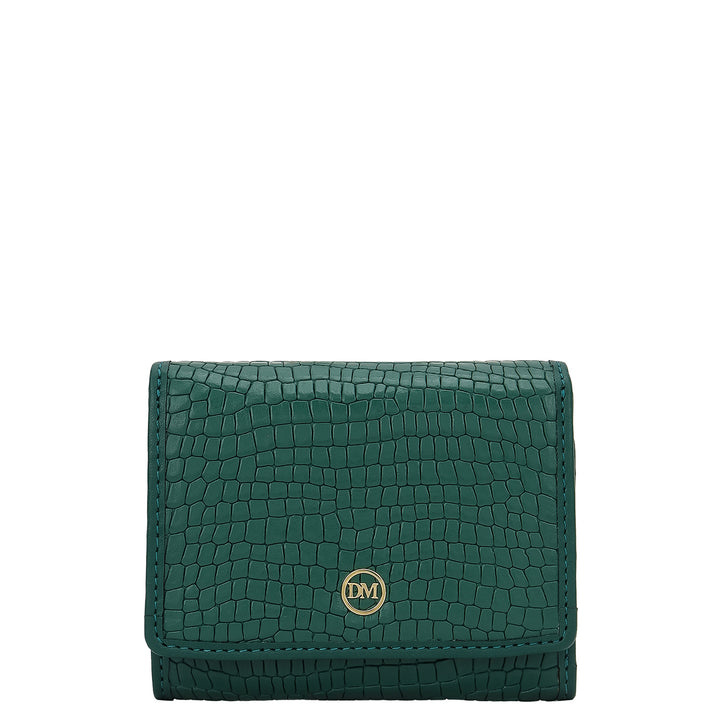 Classic Compact Wallet - Green