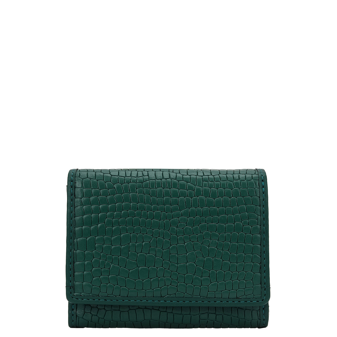 Classic Compact Wallet - Green