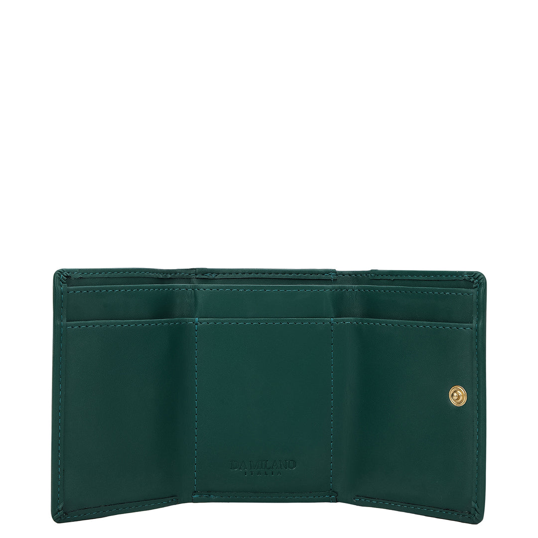 Classic Compact Wallet - Green