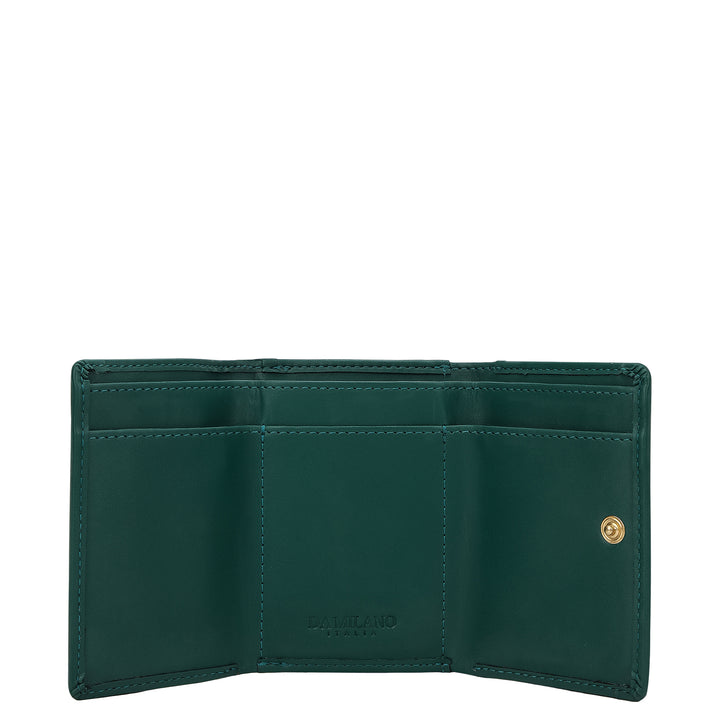 Classic Compact Wallet - Green