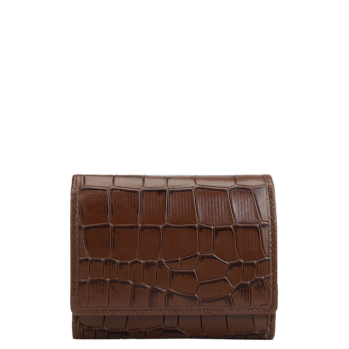 Classic Compact Wallet - Walnut