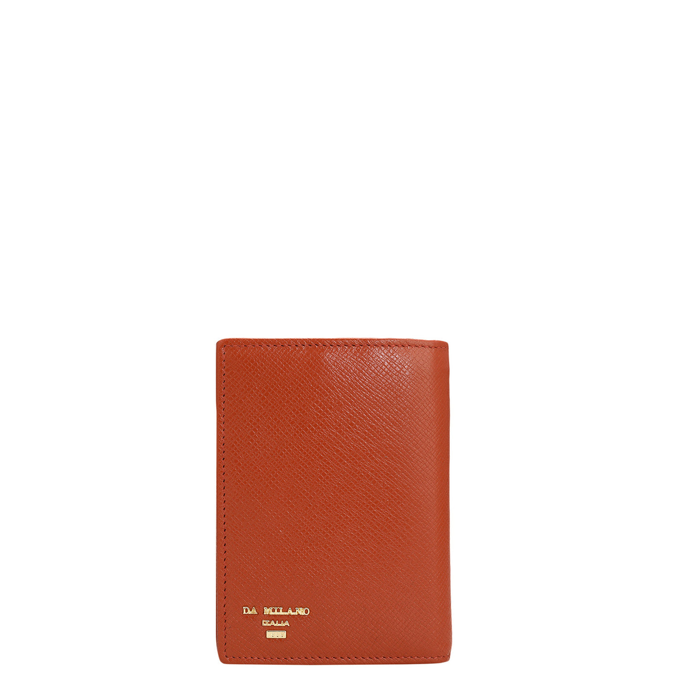 Franzy Leather Ladies Wallet - Rust Orange