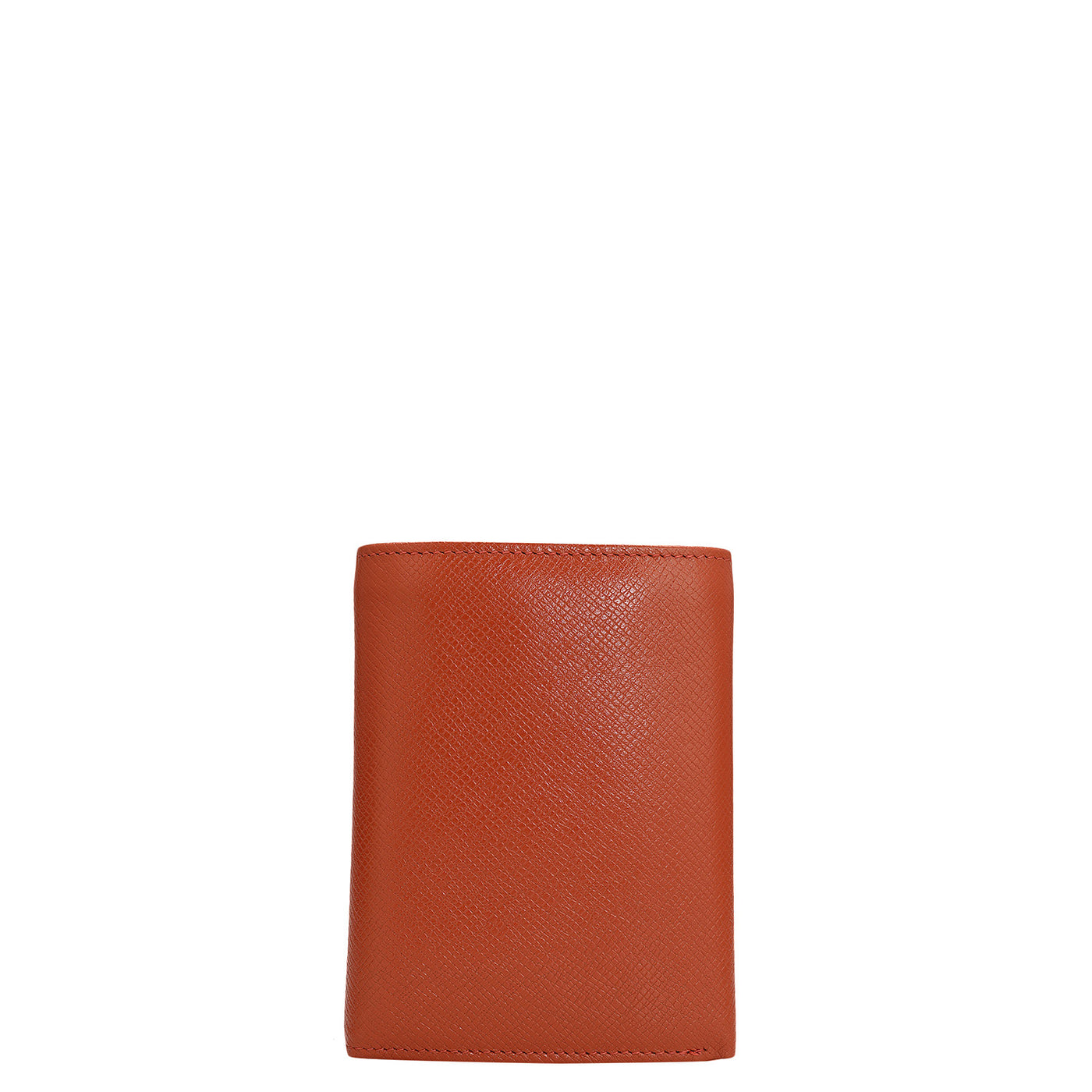 Franzy Leather Ladies Wallet - Rust Orange