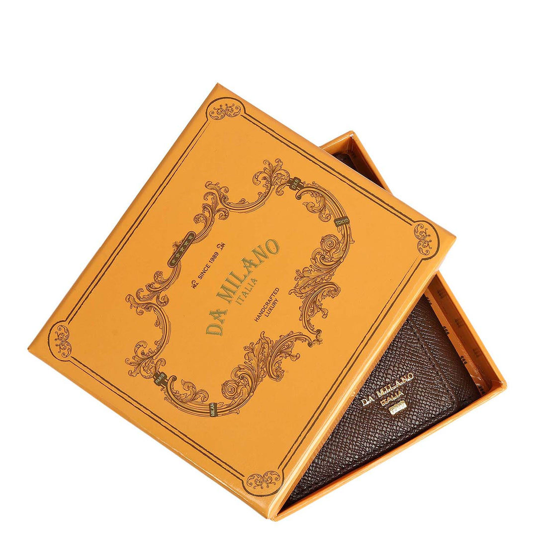 Franzy Leather Ladies Wallet - Walnut