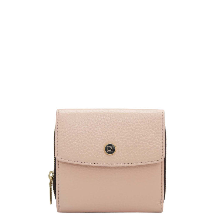 Wax Leather Ladies Wallet - Feather