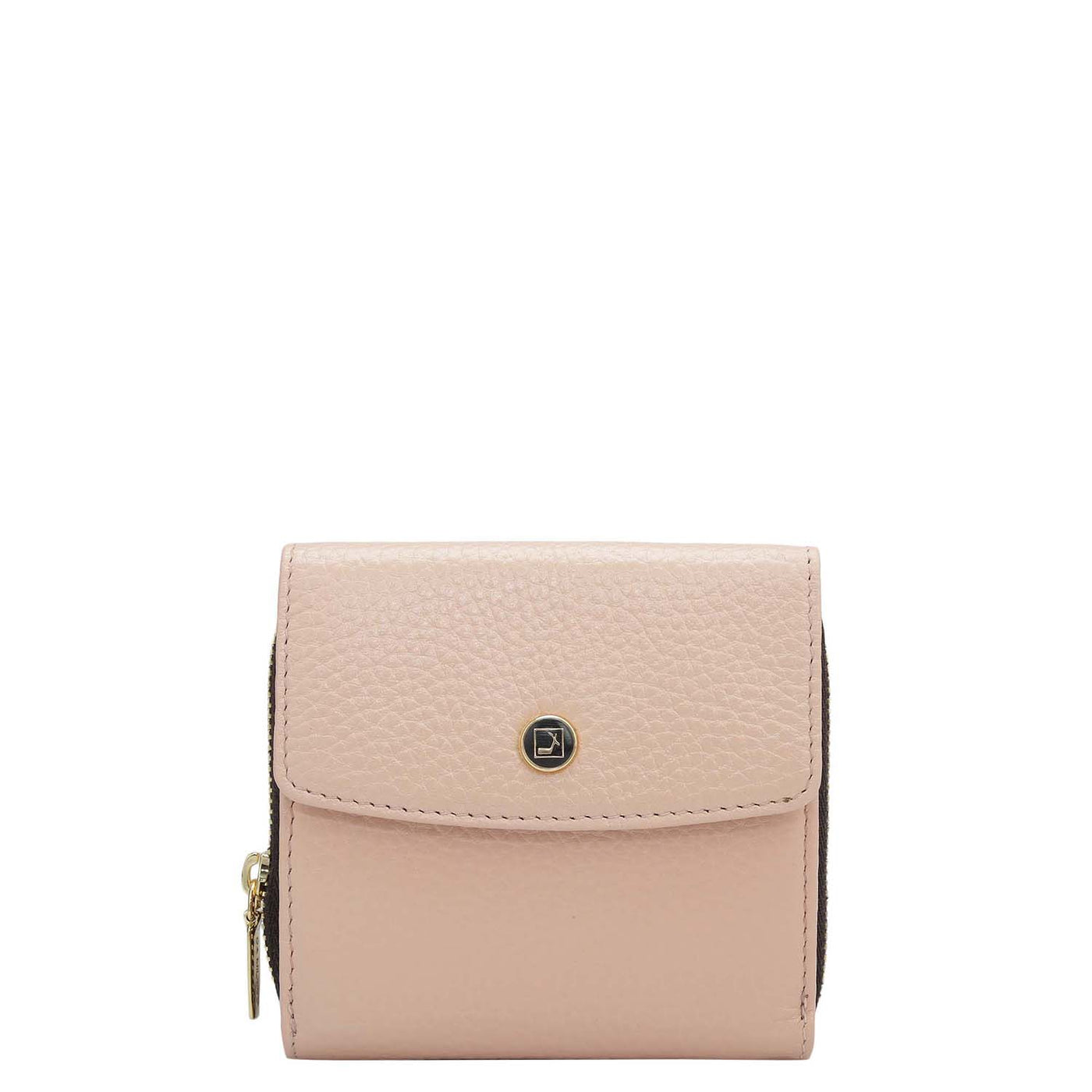 Wax Leather Ladies Wallet - Feather