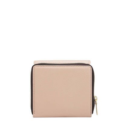 Wax Leather Ladies Wallet - Feather