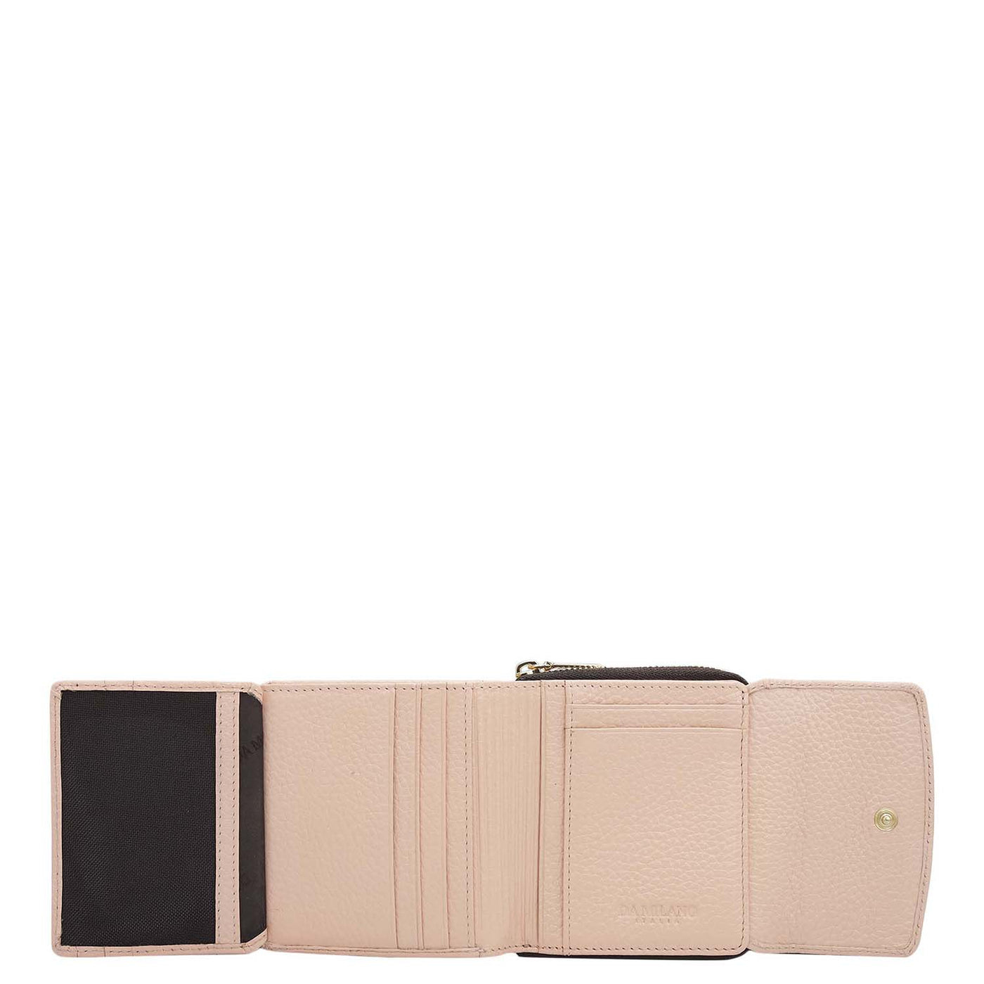 Wax Leather Ladies Wallet - Feather