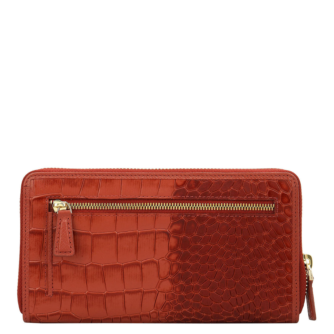 Online Exclusive Continental  Wallet - Brick