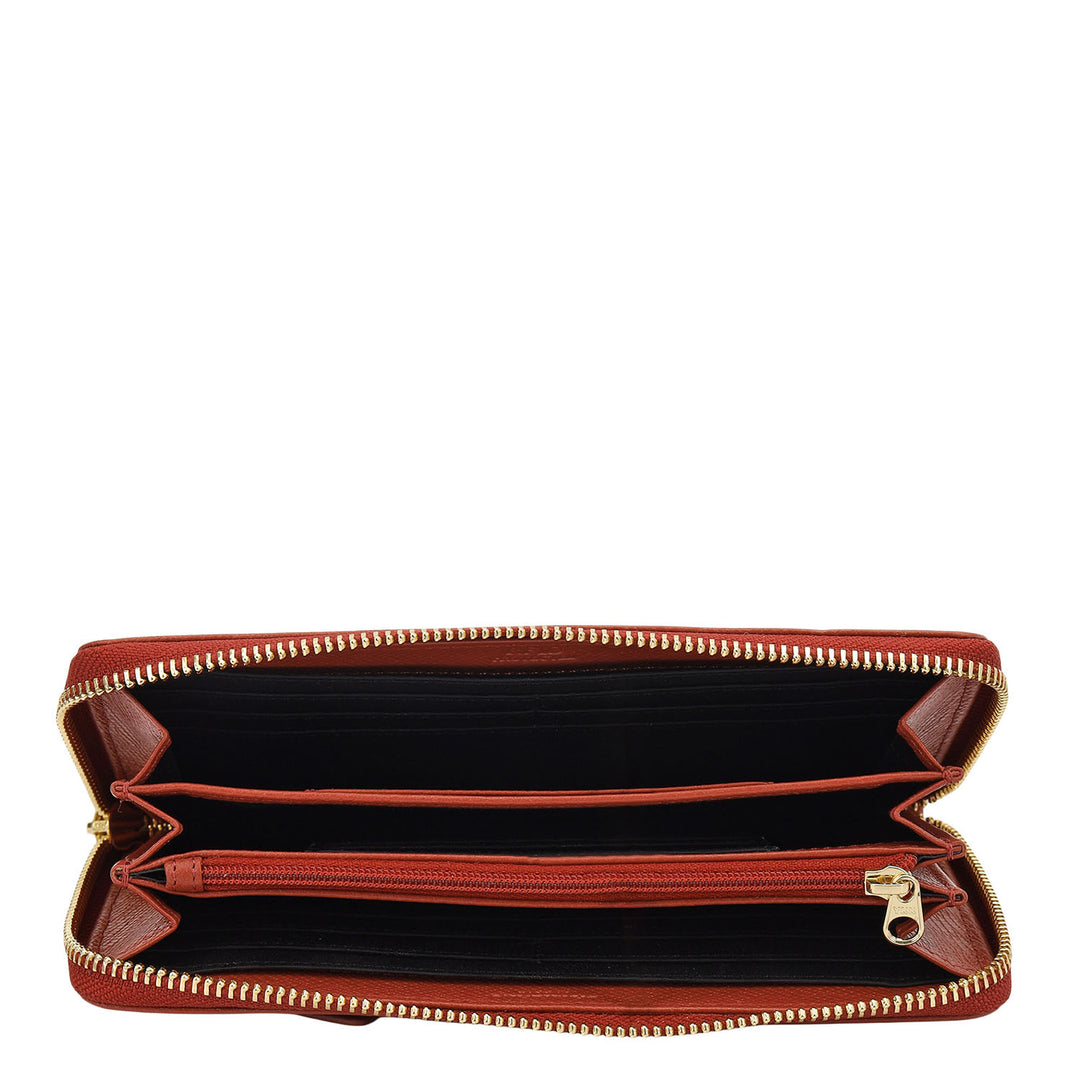 Online Exclusive Continental  Wallet - Brick