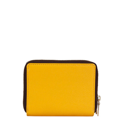 Franzy Leather Ladies Wallet - Mango