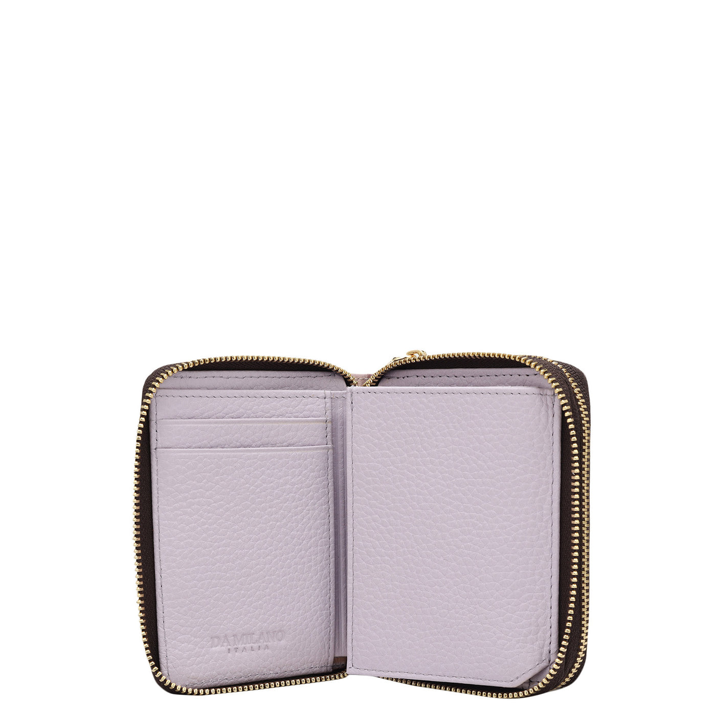 Ostrich Leather Ladies Wallet - Lavender