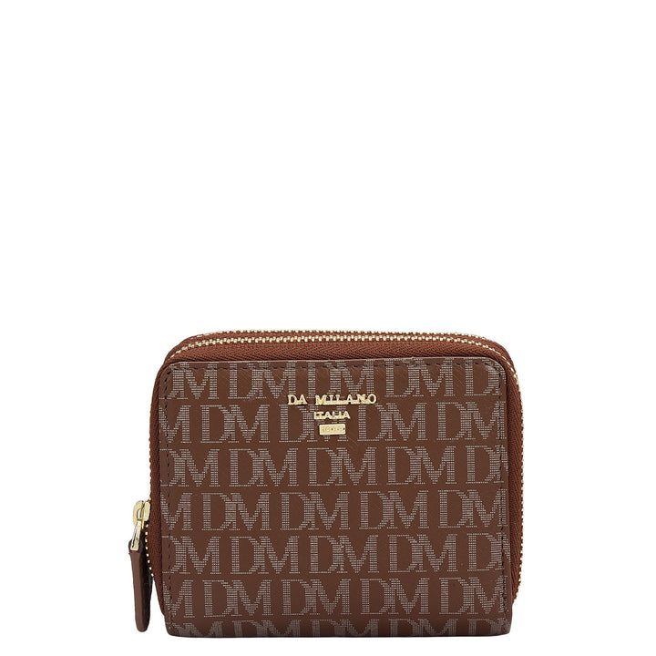 Monogram Leather Ladies Wallet - Date