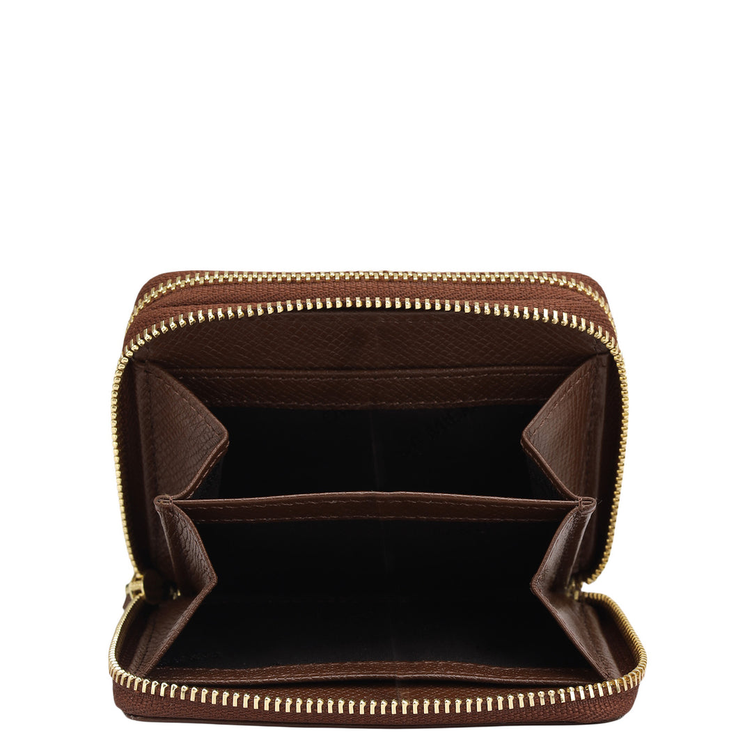 Monogram Leather Ladies Wallet - Date