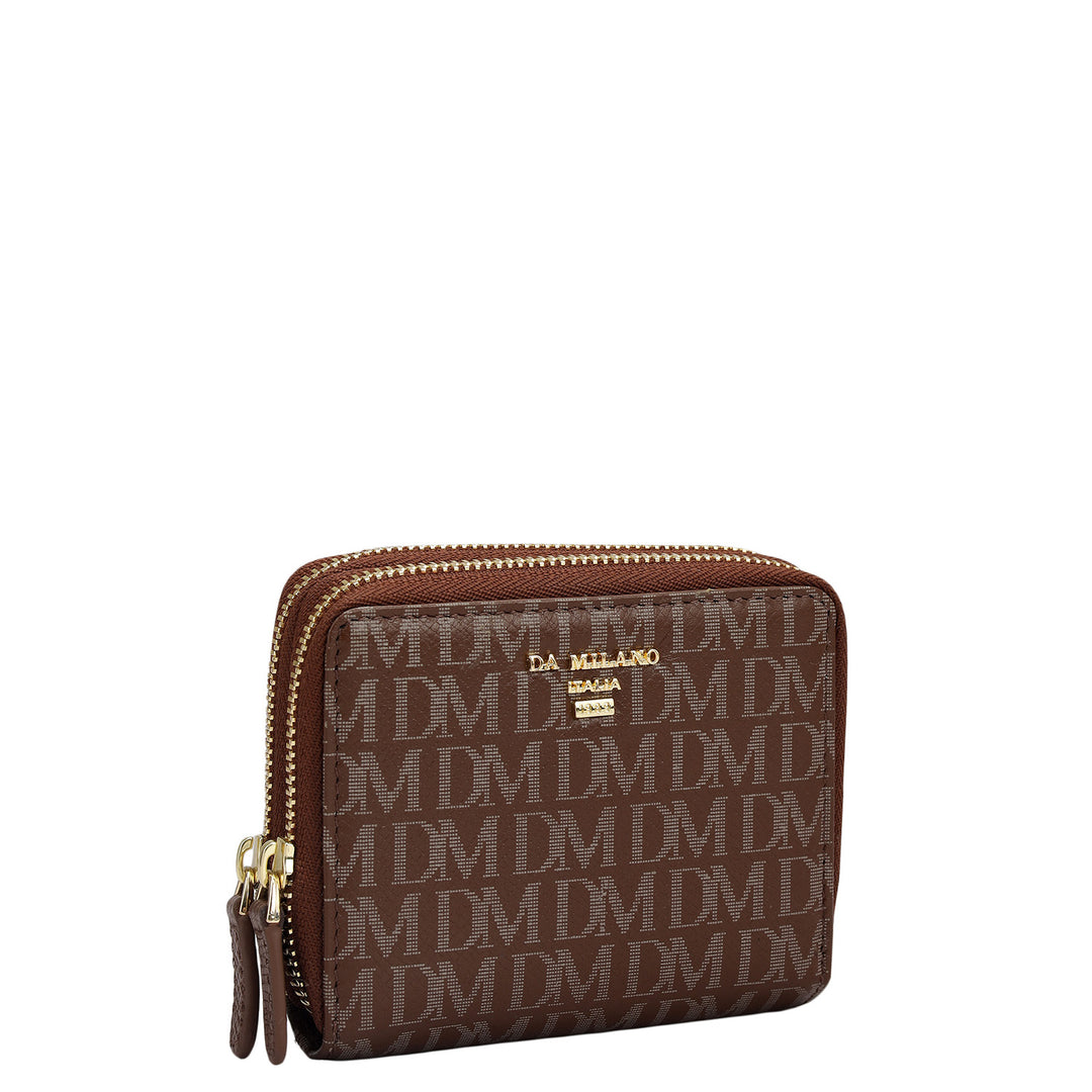 Monogram Leather Ladies Wallet - Date