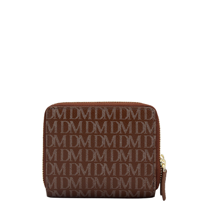 Monogram Leather Ladies Wallet - Date