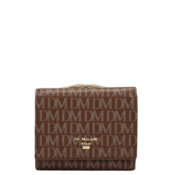 Monogram Leather Ladies Wallet - Date