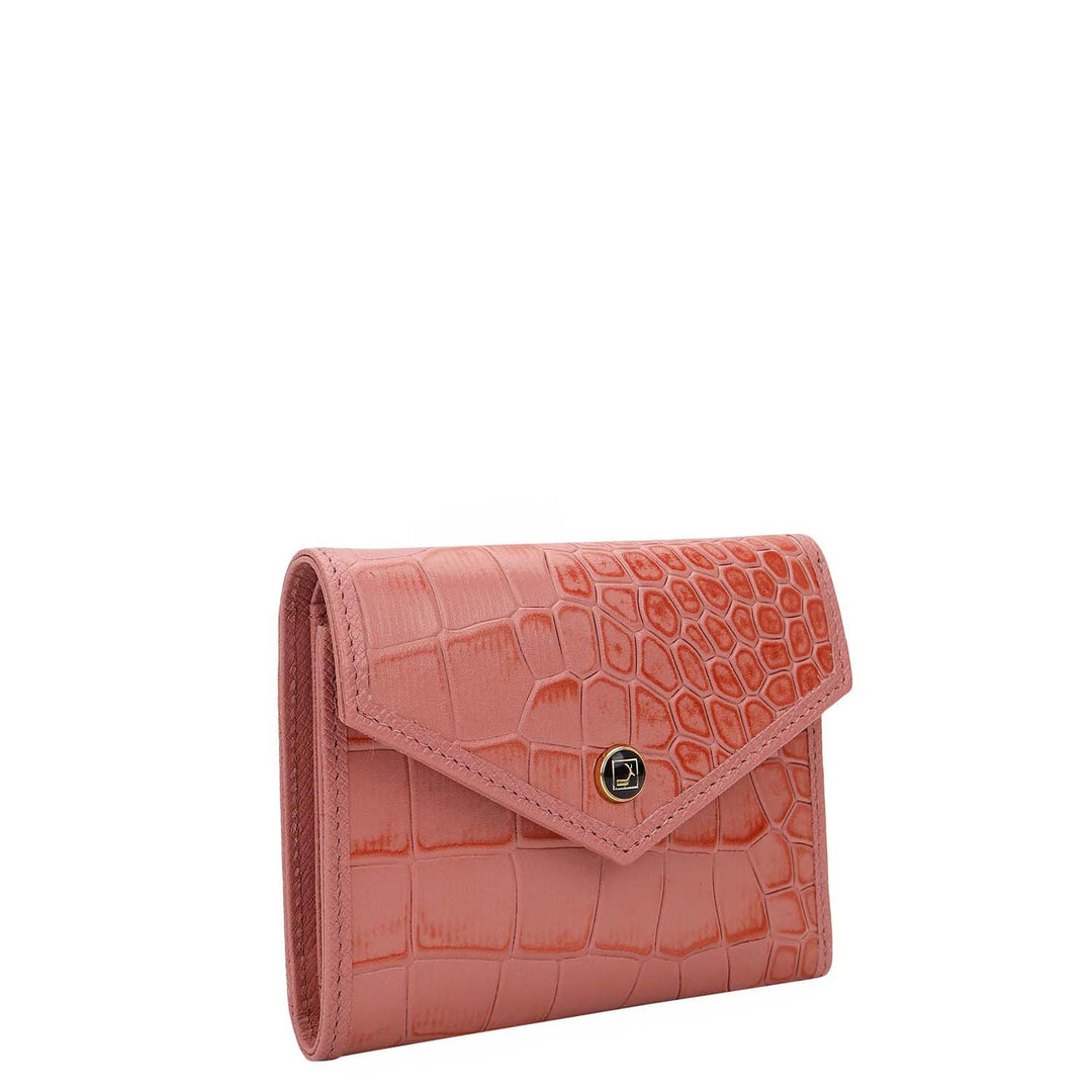 Online Exclusive Compact Wallet - Rose