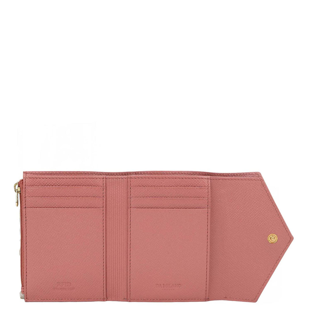 Online Exclusive Compact Wallet - Rose