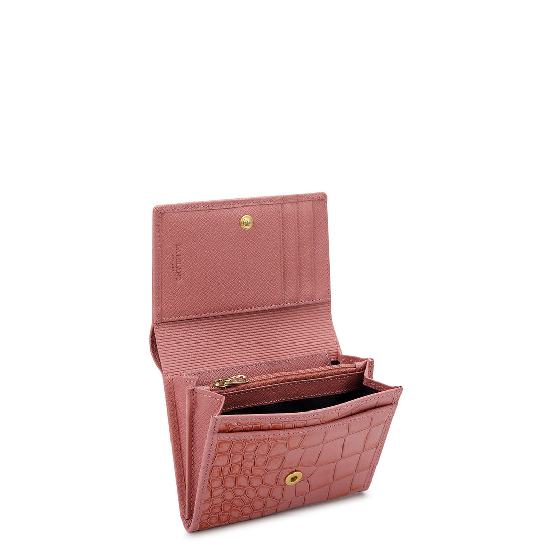 Online Exclusive Compact Wallet - Rose
