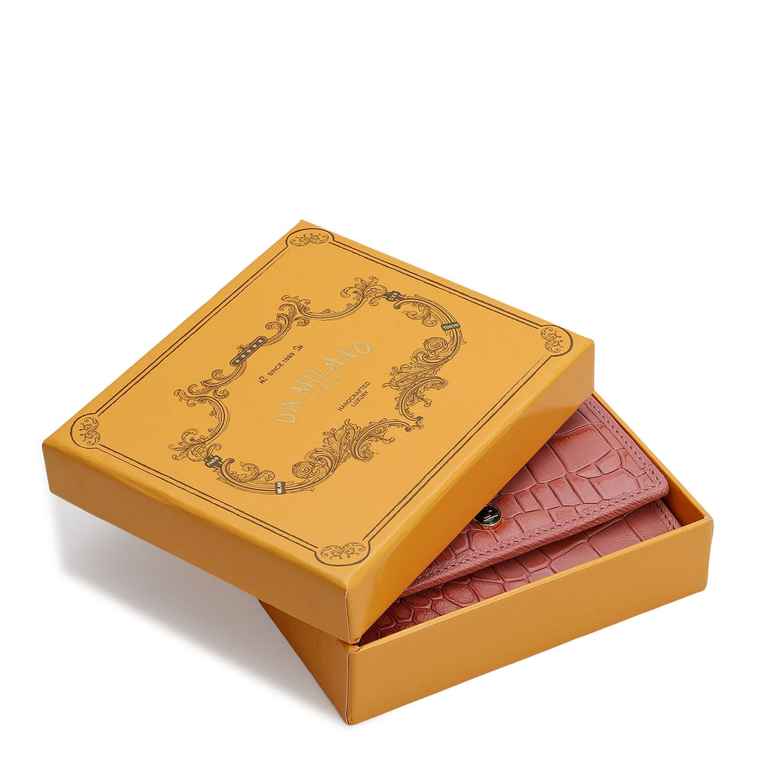 Online Exclusive Compact Wallet - Rose