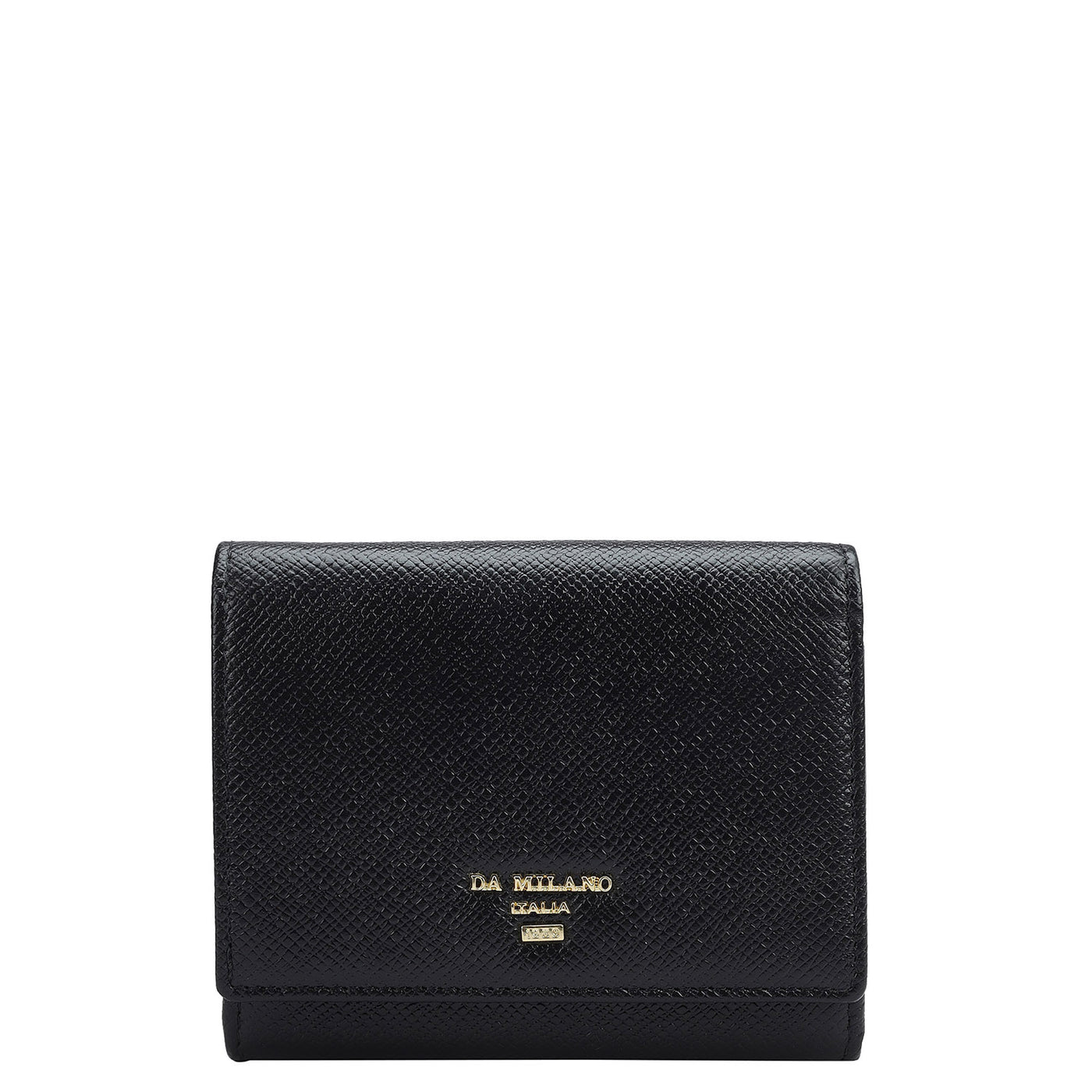 Franzy Leather Ladies Wallet - Black